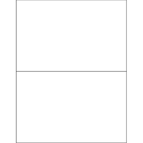 Officespace 8.5 x 5.5 in. Weather-Resistant Laser Labels, 200PK OF2822232 - main